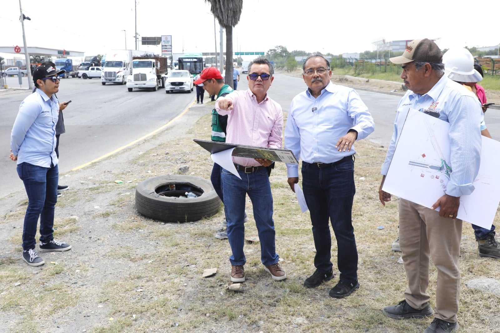 Avanza modernización del distribuidor vial triángulo norte