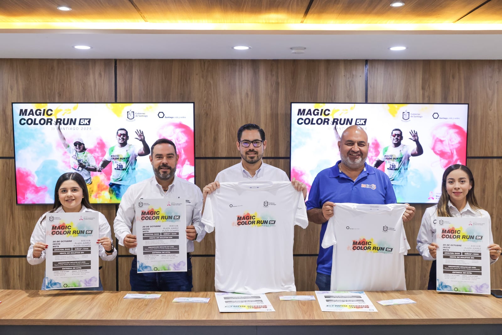 Invita David de la Peña a la comunidad deportiva de NL a participar en la “Magic color run” 2025 y contribuir a la educación de los jóvenes de Santiago