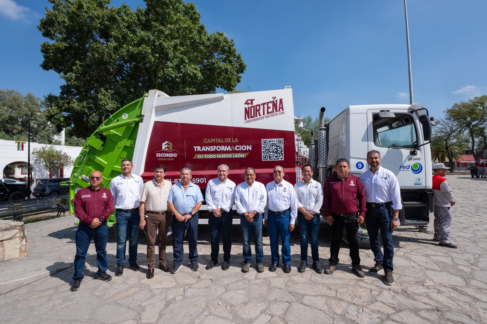 Refuerza Mijes recolección de basura en Escobedo con 24 nuevas unidades
