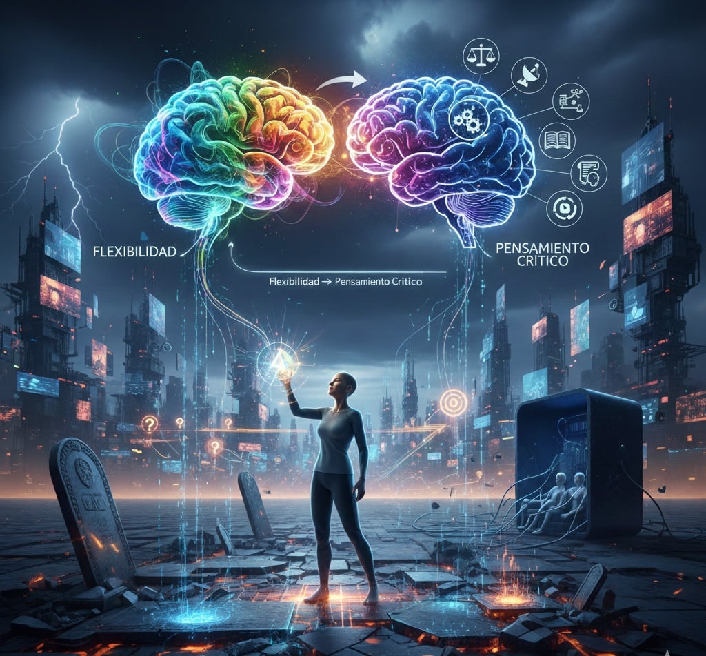 Flexibilidad y critica: supervivencia cognitiva en la inestabilidad