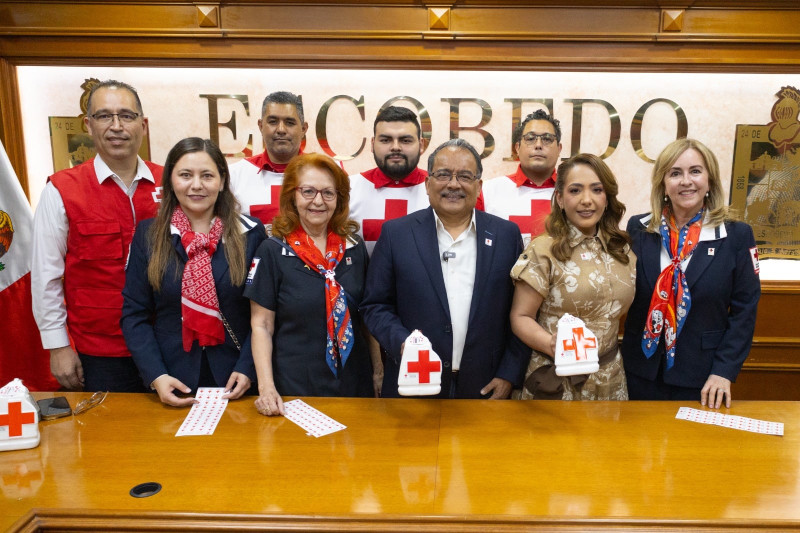 Se suma la 4T Norteña de corazón a colecta anual de Cruz Roja