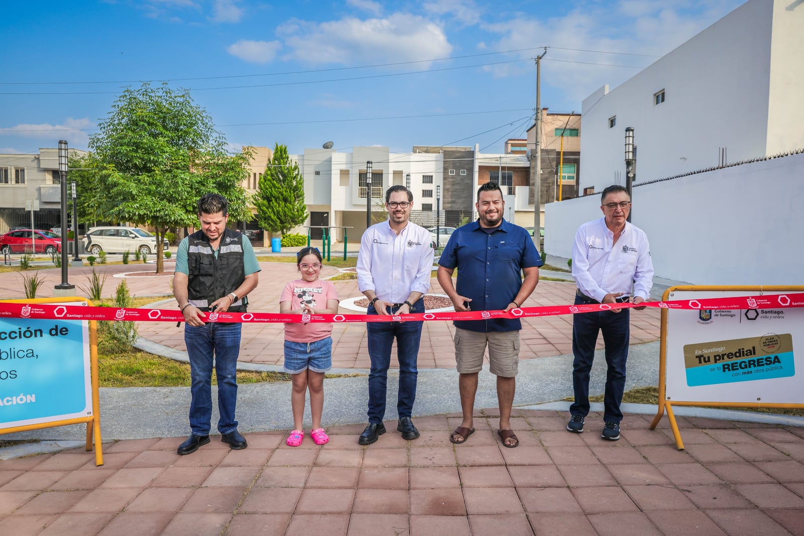 Entrega David de la Peña plaza “pedregal 2” y rehabilitación de la plaza “pedregal” en la comunidad de los fierros