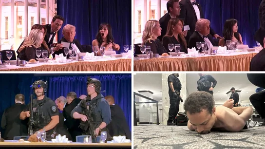 Momentos en el “atentado contra Trump”.