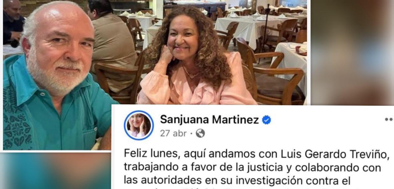 Luis Gerardo Treviño, empleado del gobierno de NL. Aliarse con Sanjuana Martínez no le hace gracia a Samuel García, que quiere llevarla en paz con Sheinbaum, a quien atacó la enterradora de Notimex.