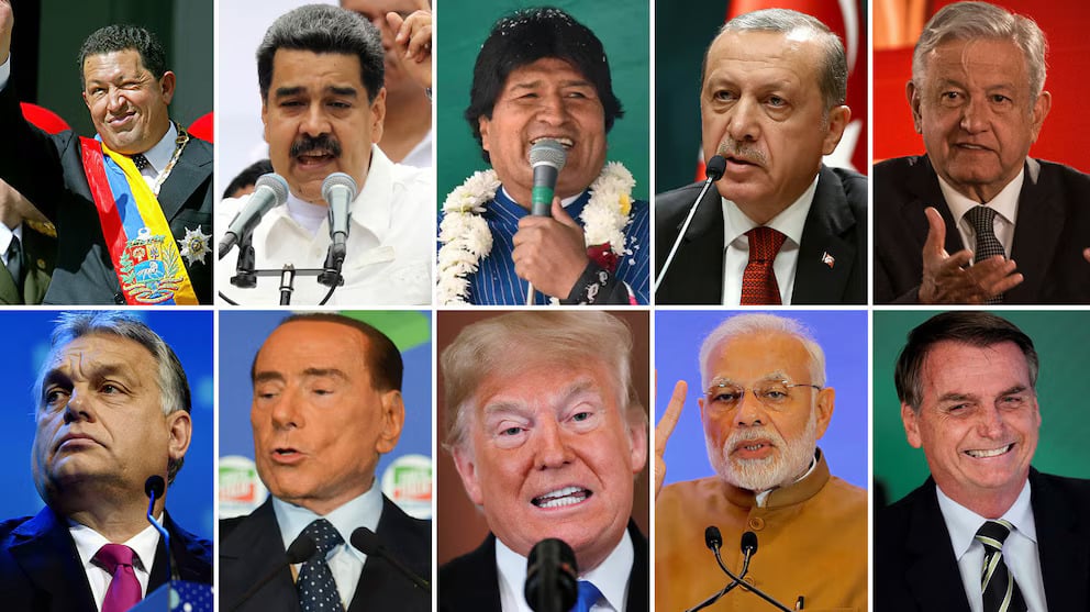 Líderes más populistas de los últimos 20 años.