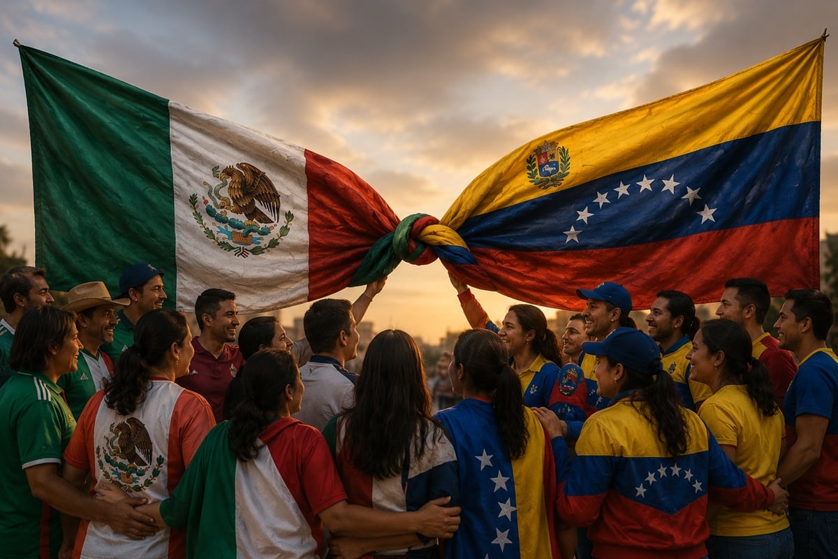 Mexicanos y Venezolanos