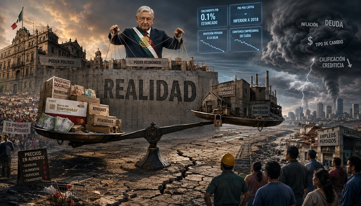 Ningún discurso vence a la realidad económica.