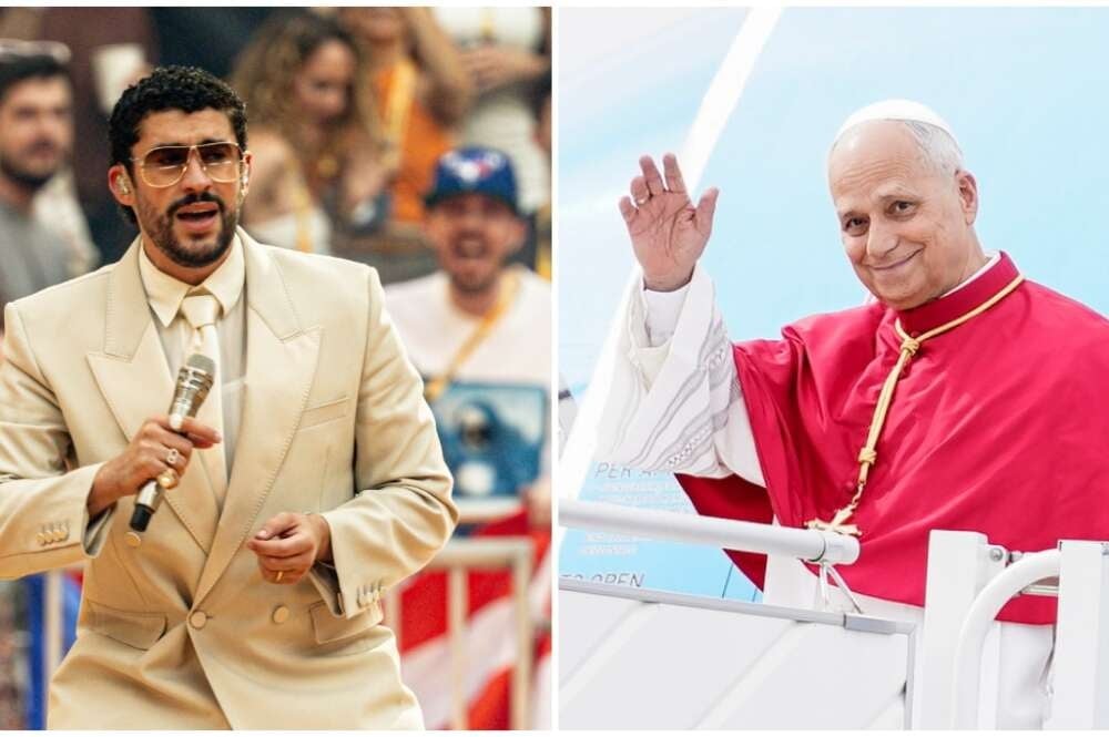 Bad Bunny y el Papa Leon XIV