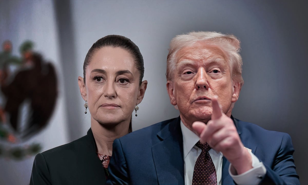 Donald Trump y Claudia Sheinbaum