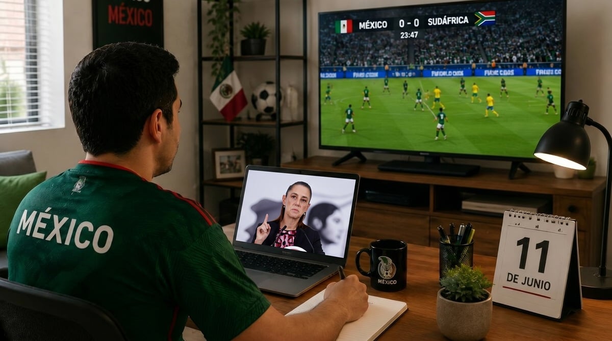 Sheinbaum decreta Home Office para TODOS el 11 de junio por la inauguración del Mundial 2026