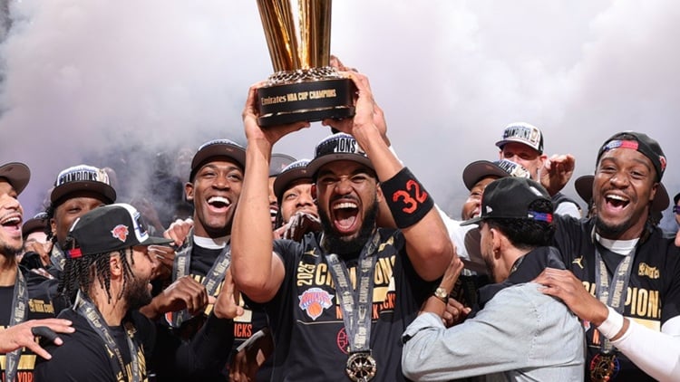 Los Knicks son campeones de la NBA