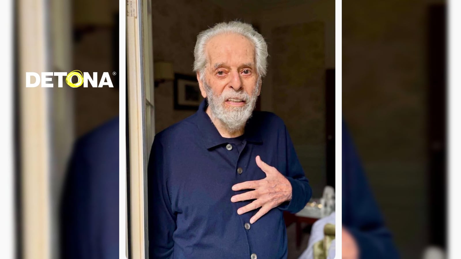Alejandro Jodorowsky intuye en este escrito, su despedida de este mundo material. Foto por su esposa, Pascale Montandon-Jodorowsky.