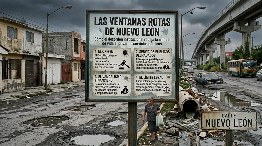 NL: La impunidad de arriba se paga abajo.