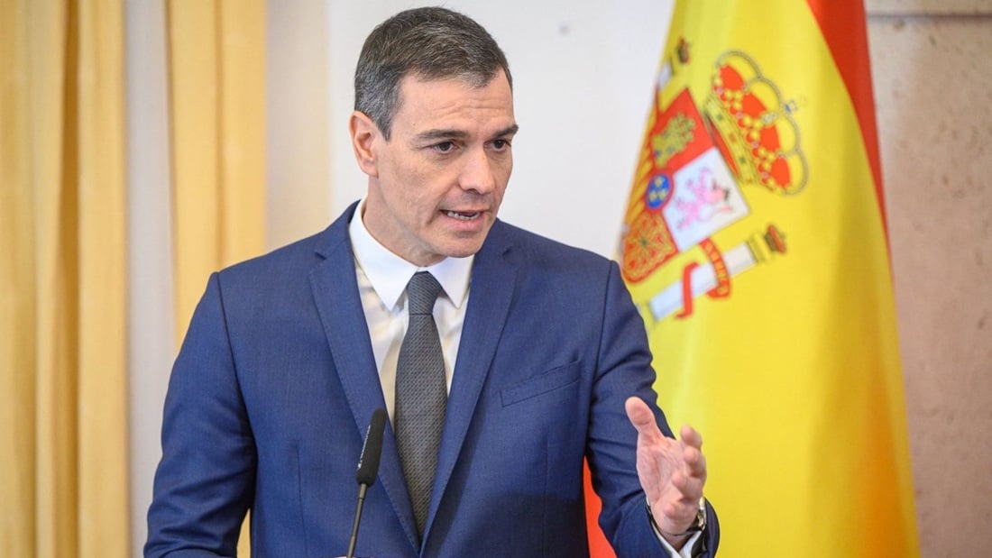 Pedro Sánchez, presidente del Gobierno español.