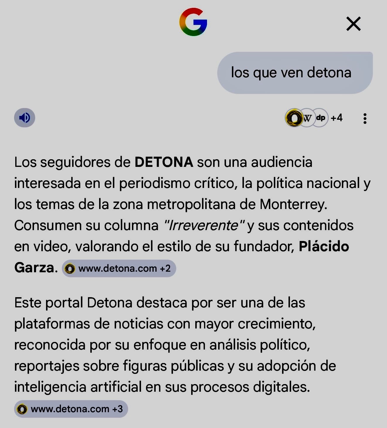 Este es el perfil de los seguidores de DETONA®