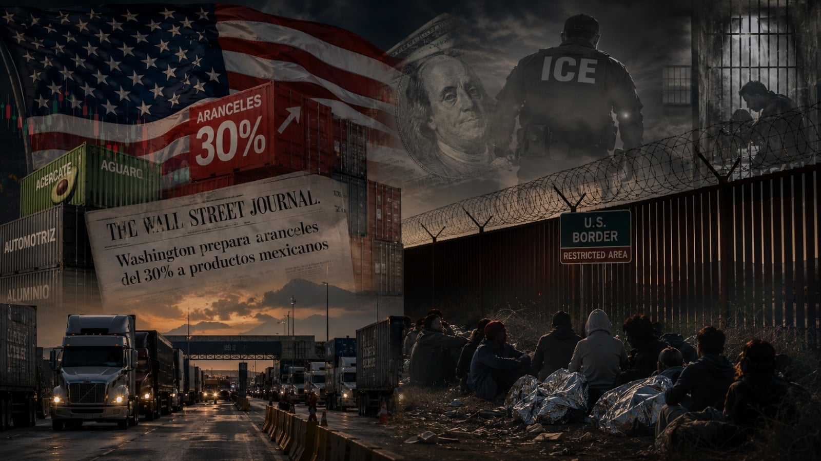 Mientras el mundo discute aranceles y mercados, miles de vidas quedan atrapadas entre fronteras, intereses económicos y decisiones políticas.