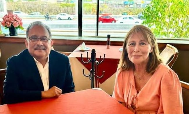 Andrés Mijes y Tatiana Clouthier