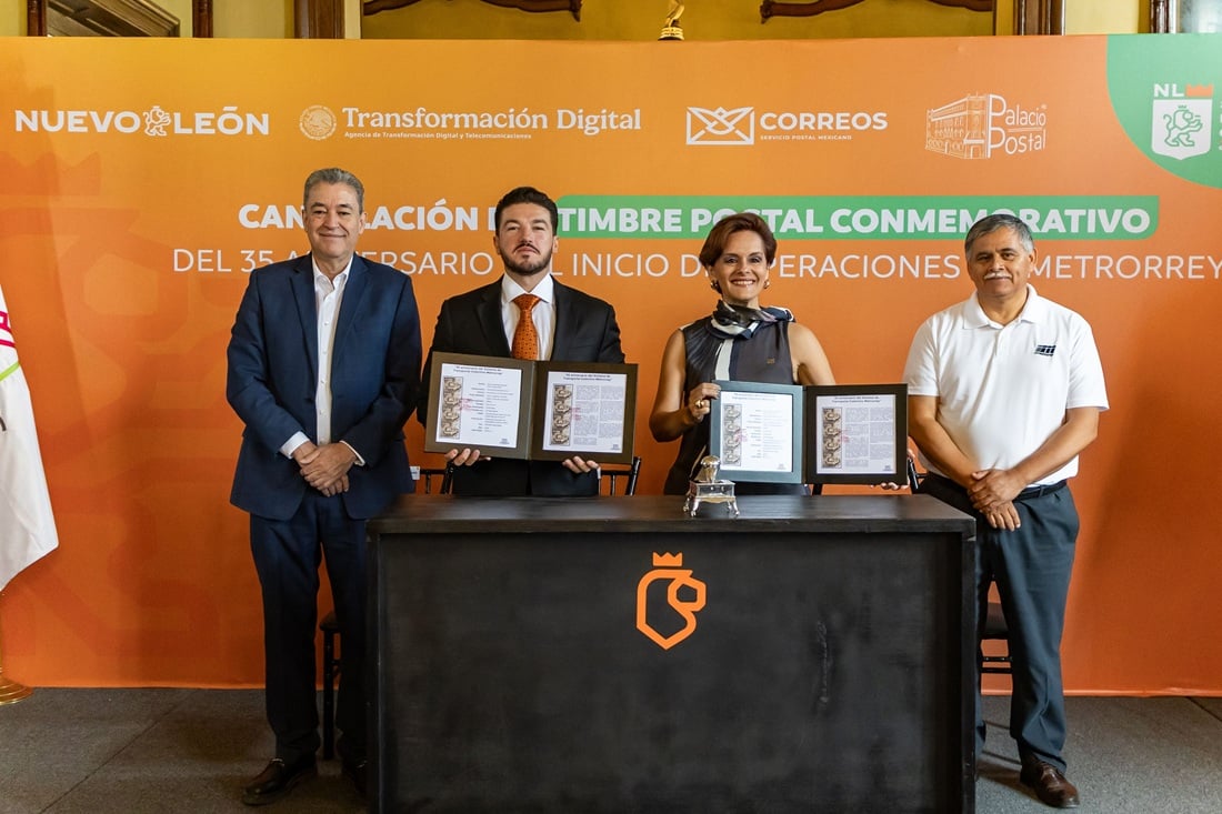 Conmemoran el 35 aniversario de la Línea 1 del Metro