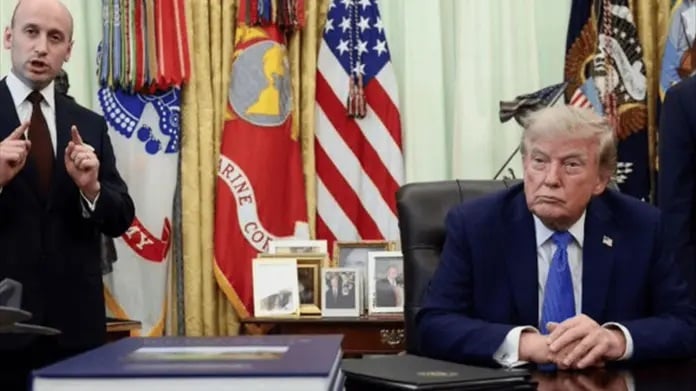 Trump firma nuevas restricciones a la ciudadanía por nacimiento