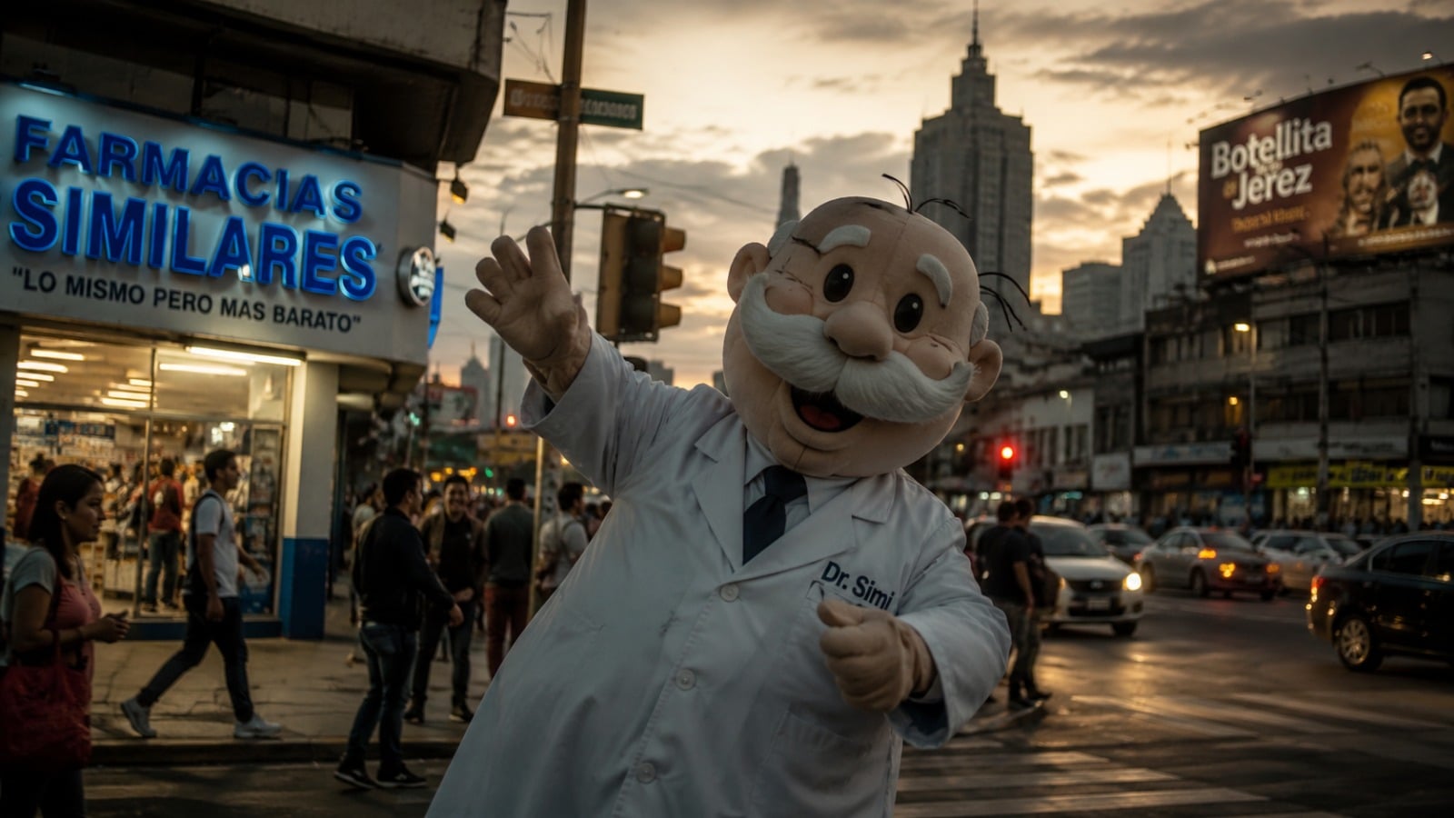 Hay personajes que venden medicinas y otros que, sin decir una palabra, alivian el día.