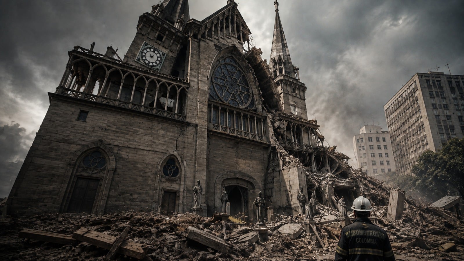 El terremoto que sacudió a Colombia encontró a un país políticamente fracturado.