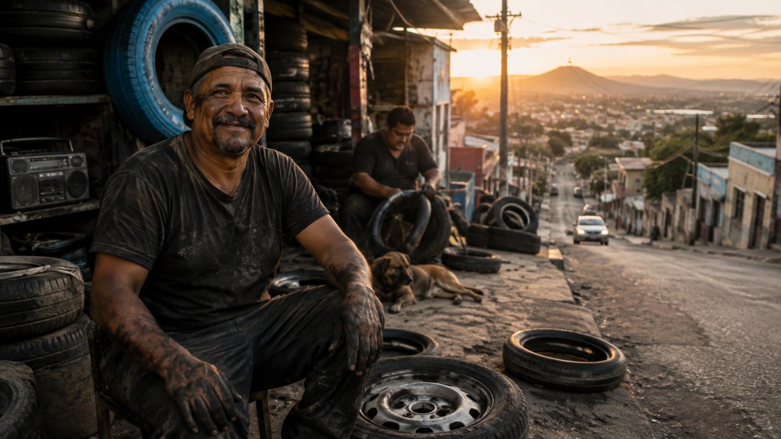 Treinta años en la misma esquina, viendo pasar carros, familias y generaciones.