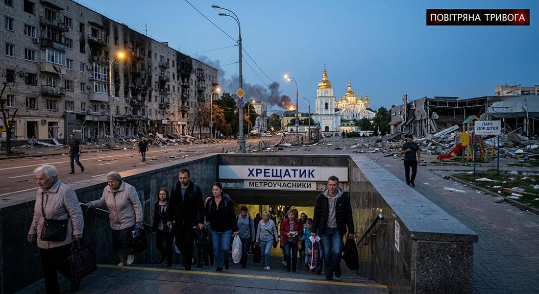 Kiev, esperanza y destrucción