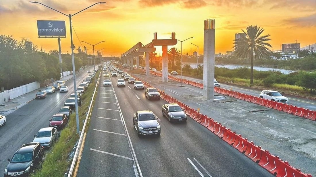 Cerrarán carriles exprés de Constitución por obras del Metro