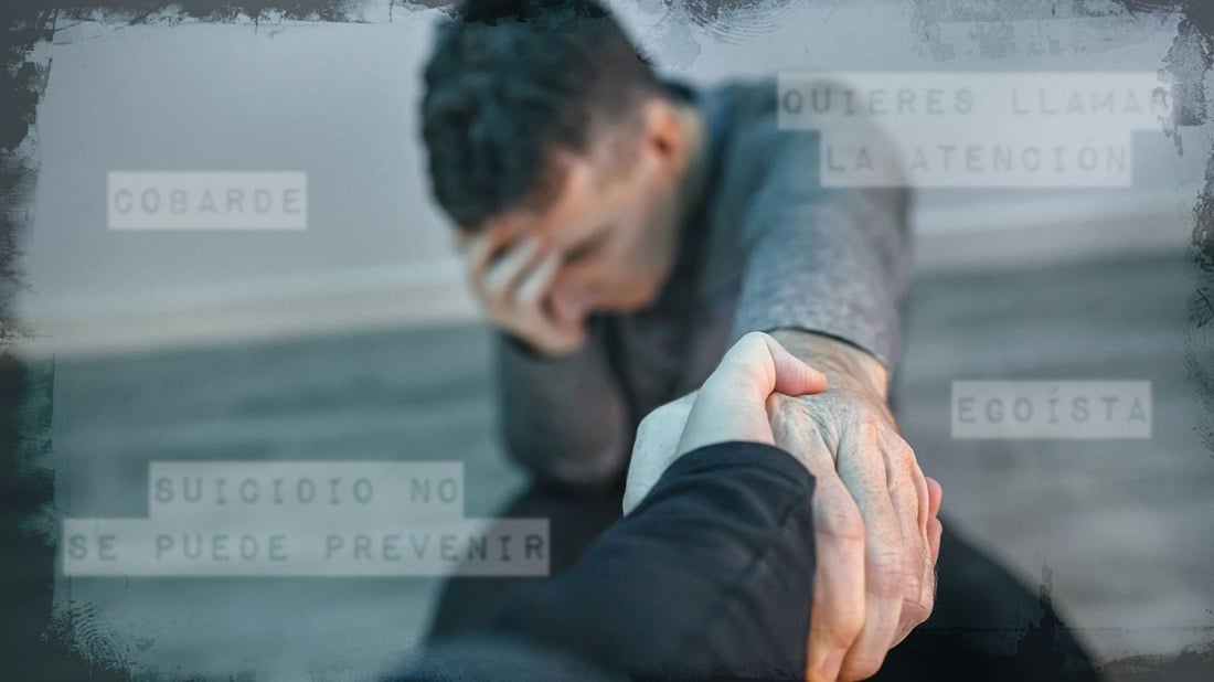 Prevención del suicidio; foto tomada de la red.