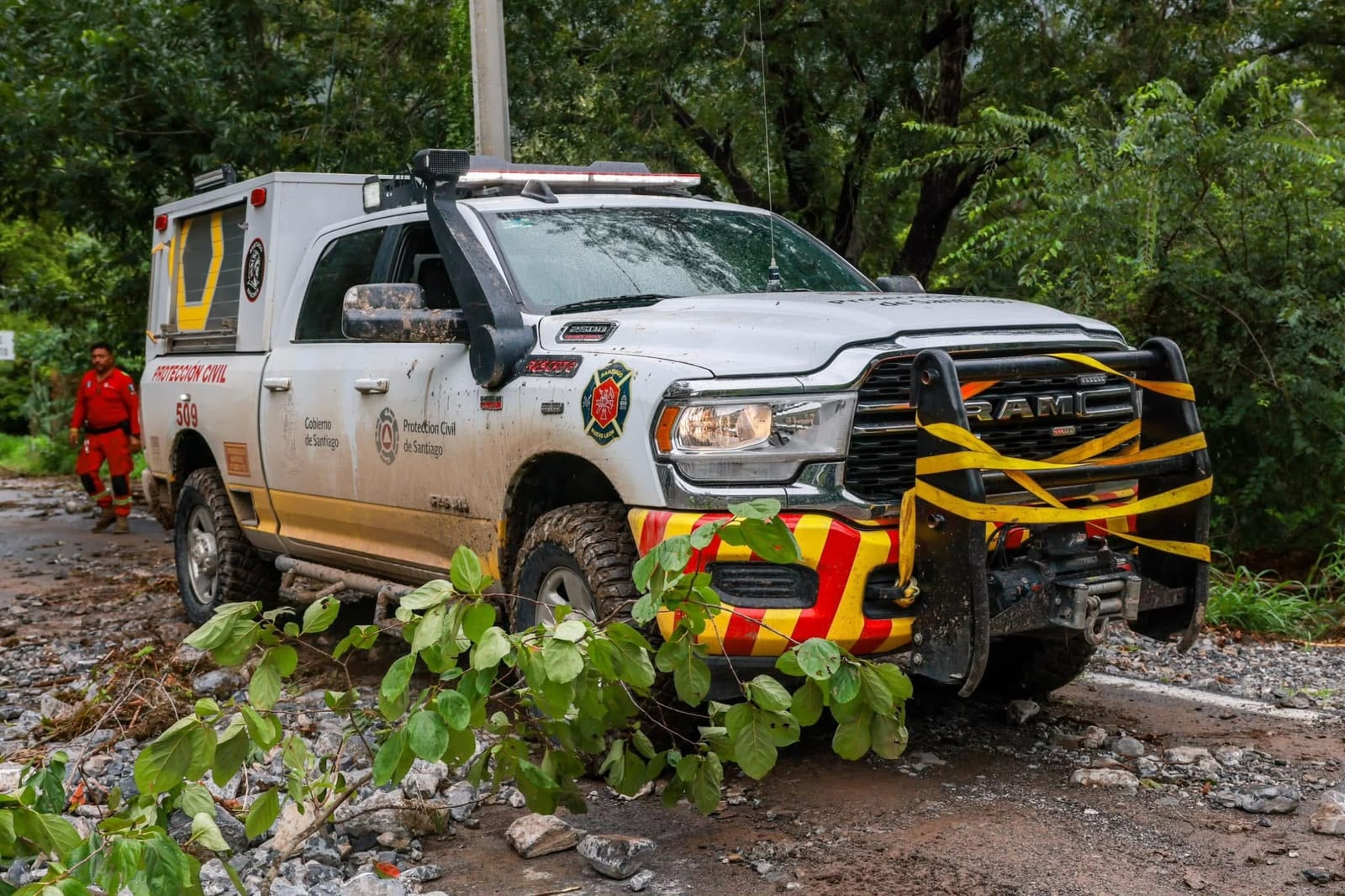 Santiago refuerza acciones preventivas ante el pronóstico de lluvias