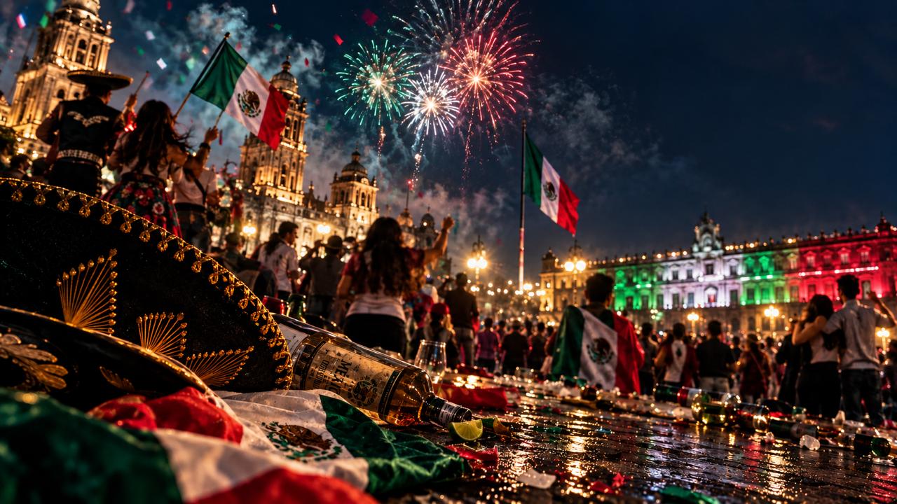 Entre mariachis, cumbias, cohetes y brindis, México volvió a celebrar a su manera: con orgullo, exceso y una buena dosis de humor.