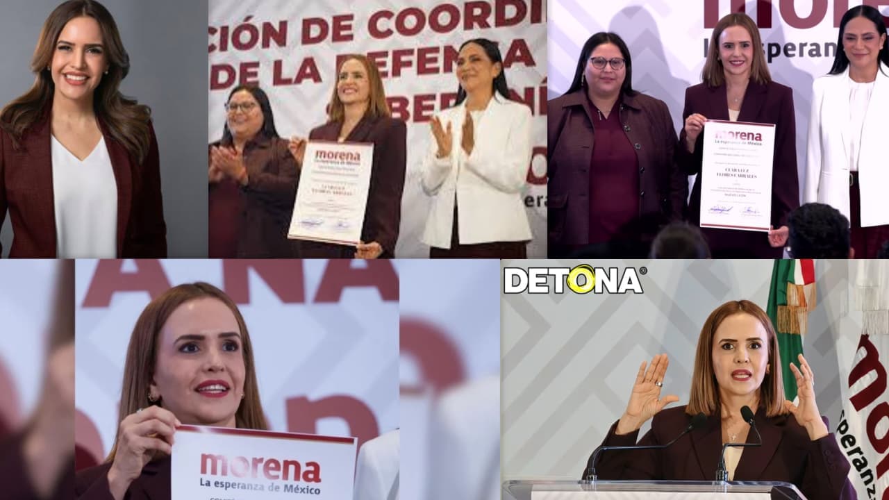 Clara Luz, la elegida por MORENA.