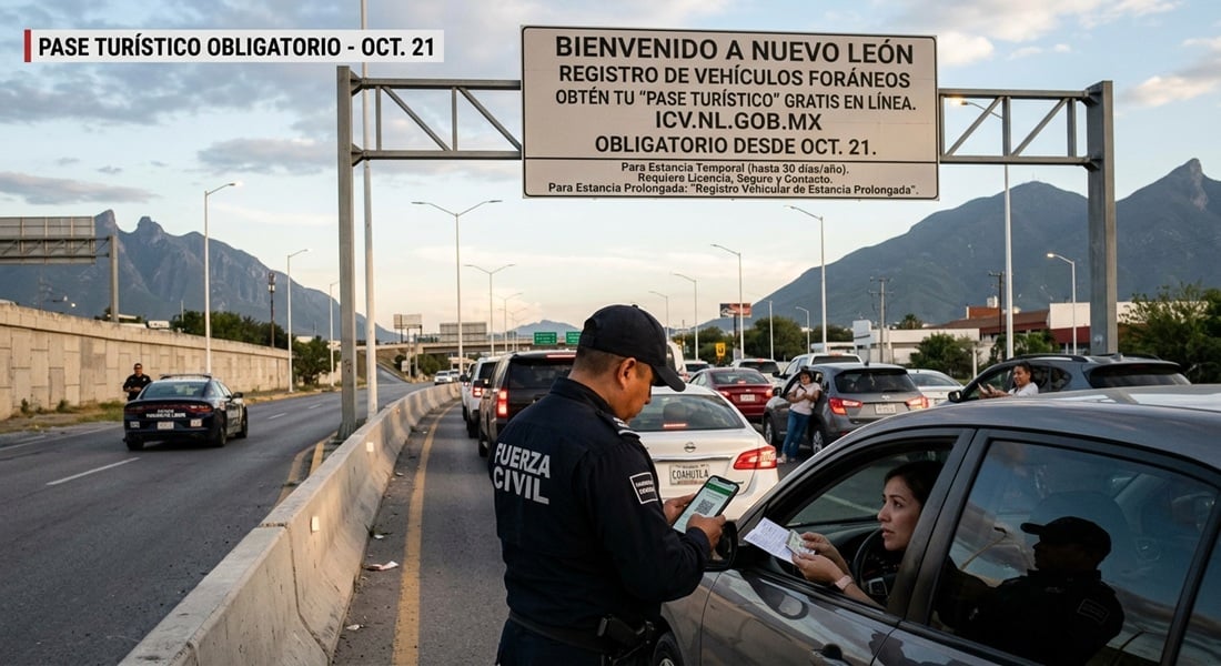 Impone Nuevo León ‘Pase Turístico’