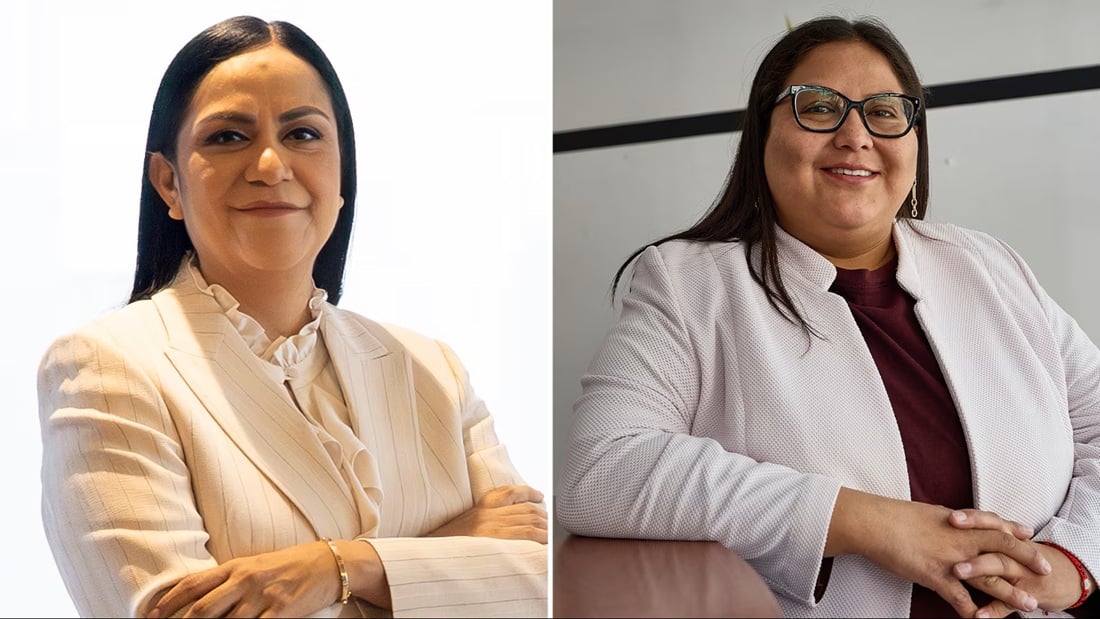 Ariadna Montiel y Citlalli Hernández