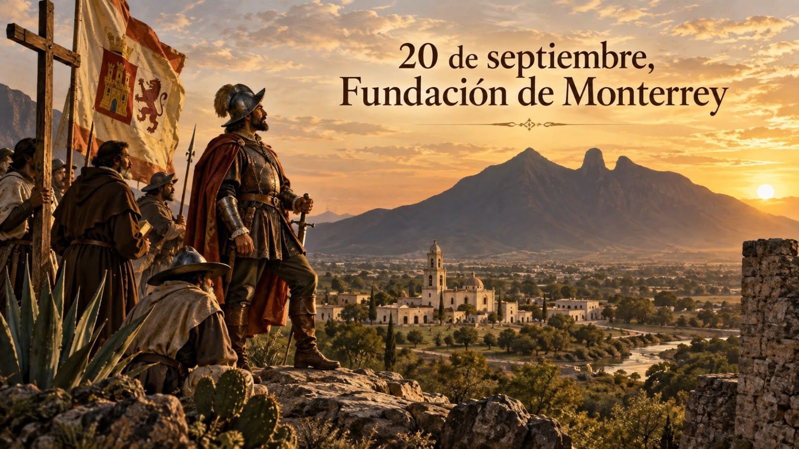 Hoy la fundación de Monterrey