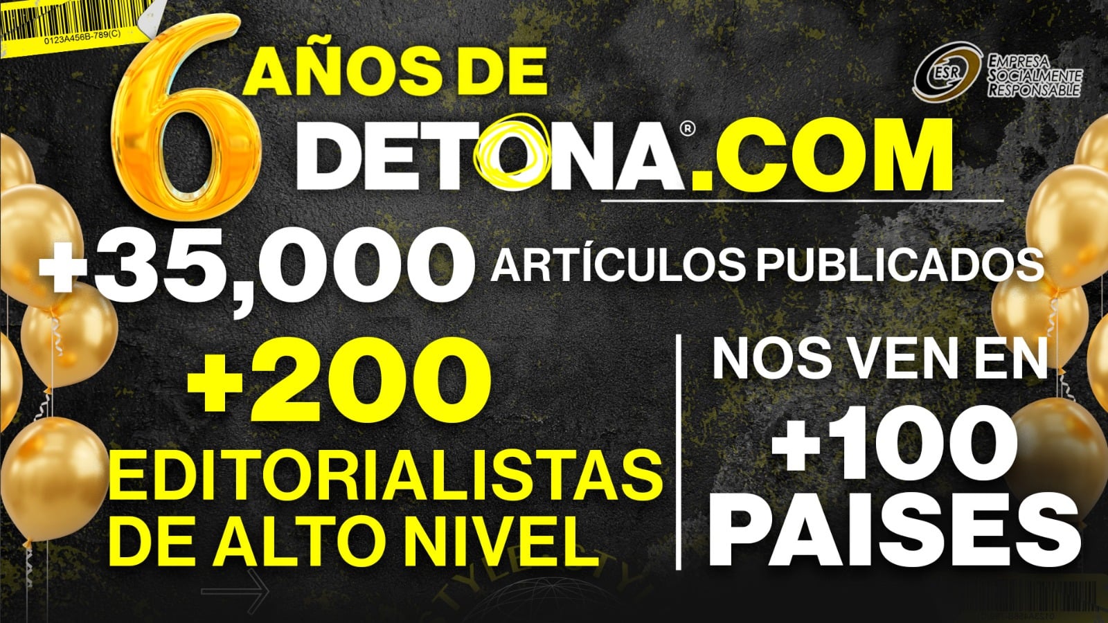 6 años DETONANDO.