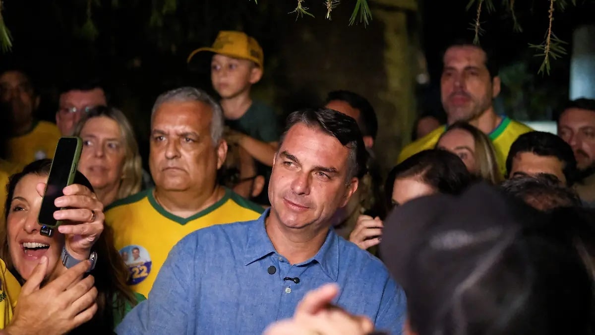 Flávio Bolsonaro, foto tomada de la red.